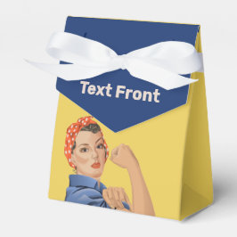 Rosie the Riveter Favor Box Geschenkschachtel