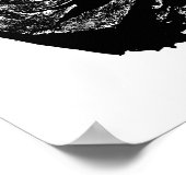 Rosie The Riveter Feminist (Solid-Fill Version) Poster (Ecke)