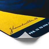 Rosie The Riveter Fierce und Fabulous Poster (Ecke)