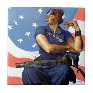 "Rosie the Riveter" Fliese