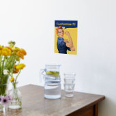 Rosie the Riveter Foliendrucke (Ablage(Küche))