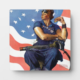 Rosie the Riveter Fotoplatte