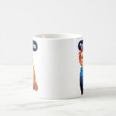 Rosie The Riveter - Fügen Sie Ihren eigenen indivi Kaffeetasse (Mittel)