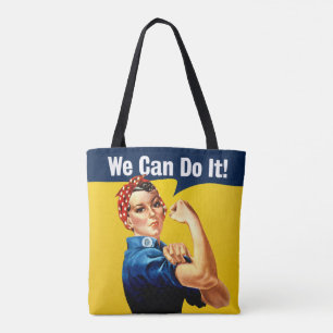 Rosie the Riveter  Gesamtbeutel Tasche