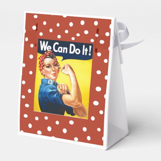 Rosie the Riveter Geschenkschachtel (Rückseite)