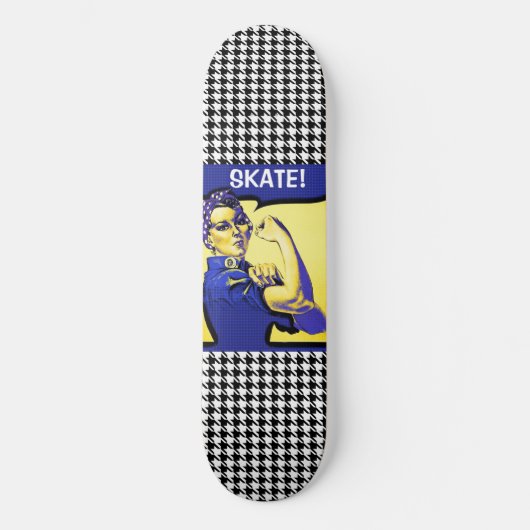 ROSIE THE RIVETER GIRLS SKATEBOARD DECK (Vorderseite)