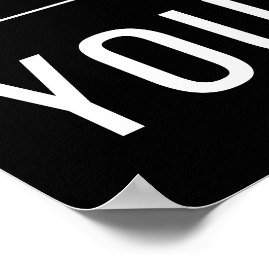 Rosie-The-Riveter Graphic Line Art anpassbar Poster (Ecke)