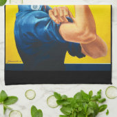 Rosie The Riveter: Gun Show! Küchentuch (Gefaltet)