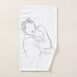 Rosie the Riveter Handtuch