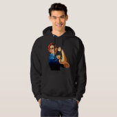Rosie the Riveter Hoodie (Vorne ganz)