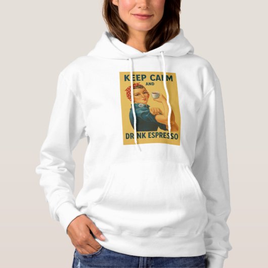 Rosie the Riveter Hoodie (Vorderseite)