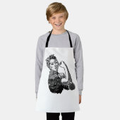 Rosie The Riveter - ich kann es tun! Schürze (Getragen)