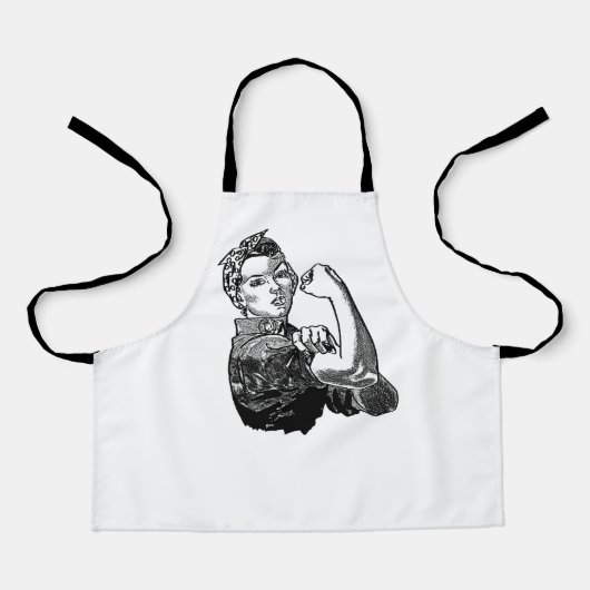 Rosie The Riveter - ich kann es tun! Schürze (Vorderseite)