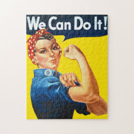 Rosie the Riveter (Iconic Artwork) (Wir können es  Puzzle