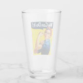 Rosie the Riveter (Ikonisches Poster) (Wir können  Glas (Rückseite)