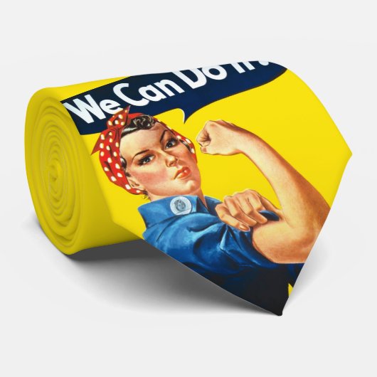 Rosie the Riveter (Ikonisches Poster) (Wir können Krawatte (Gerollt)