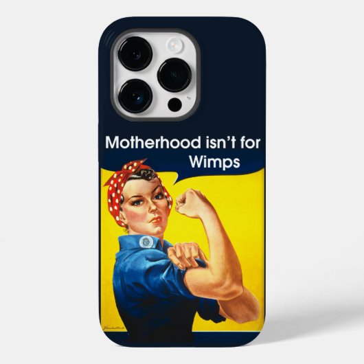 Rosie the Riveter ~ iPhone Case (Rückseite)
