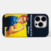 Rosie the Riveter ~ iPhone Case (Rückseite (Horizontal))