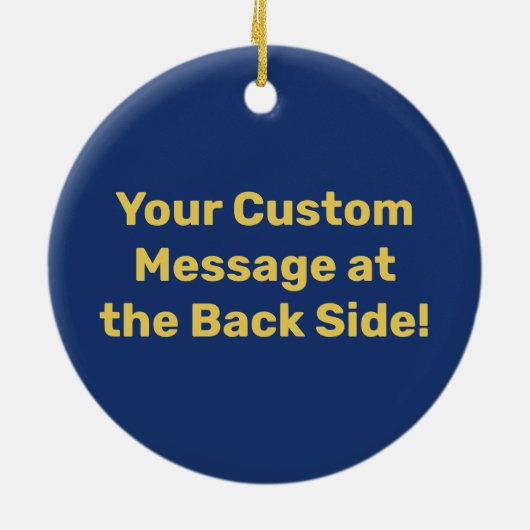 Rosie the Riveter Keramik Ornament (Hinten)