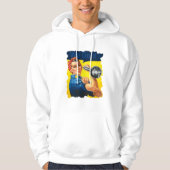 Rosie the Riveter Kettlebell Hoodie (Vorderseite)