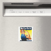 Rosie the Riveter Kühlschrankmagnet (In Situ (Geschirrspüler))