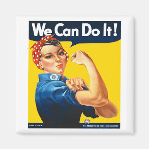 Rosie the Riveter Kühlschrankmagnet