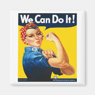 Rosie the Riveter Kühlschrankmagnet