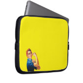 Rosie The Riveter Laptopschutzhülle (Vorne Rechts)