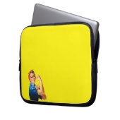 Rosie The Riveter Laptopschutzhülle (Vorderseite Links)