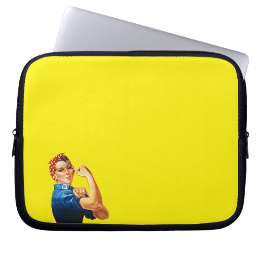 Rosie The Riveter Laptopschutzhülle (Vorderseite)