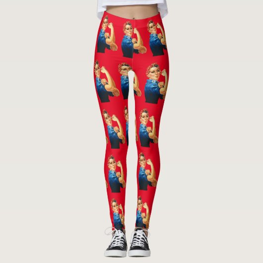 Rosie The Riveter Leggings (Vorderseite)