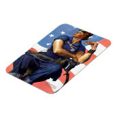 Rosie the Riveter Magnet (Linke Seite)
