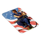 "Rosie the Riveter" Magnet (Rechte Seite)