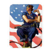 "Rosie the Riveter" Magnet (Vertikal)