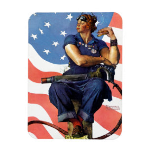 "Rosie the Riveter" Magnet