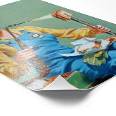 Rosie the Riveter Makes Toasted Cheese Fotodruck (Ecke)