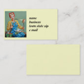 Rosie the Riveter Makes Toasted Cheese Visitenkarte (Vorne/Hinten)