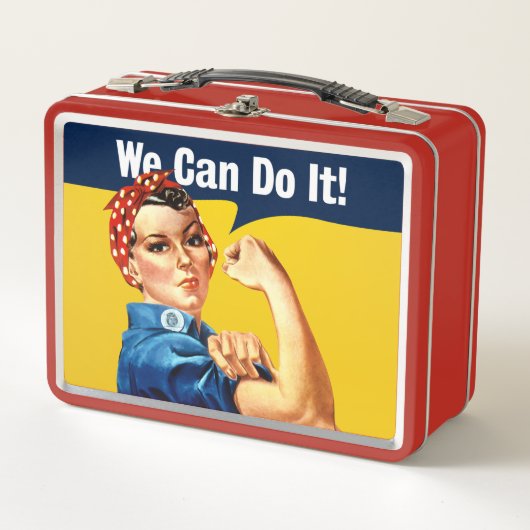 Rosie the Riveter | Metal Lunch Box (Vorderseite)