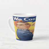 Rosie the Riveter Milchtasse (Linke Ecke)