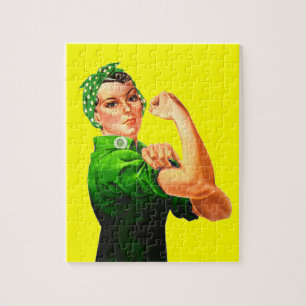 Rosie The Riveter - Militärische Unterstützung Puzzle