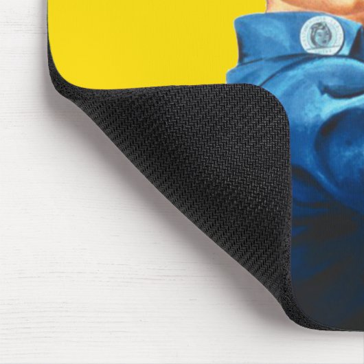 Rosie the Riveter Mousepad (Ecke)