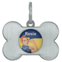 Rosie the Riveter Namensschild