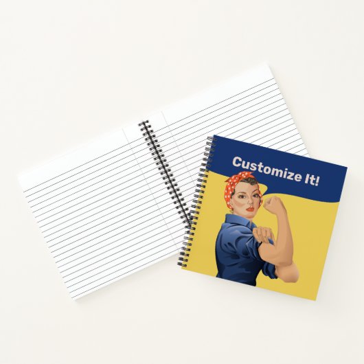 Rosie the Riveter Notebook Notizblock (Innenseite)