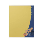 Rosie the Riveter Notepad Notizblock (Rotiert)