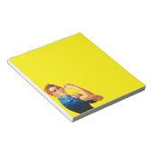 Rosie The Riveter Notizblock (angewinkelt)