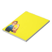 Rosie The Riveter Notizblock (Rotiert)