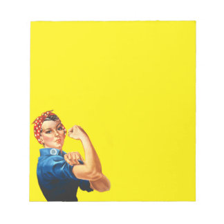 Rosie The Riveter Notizblock