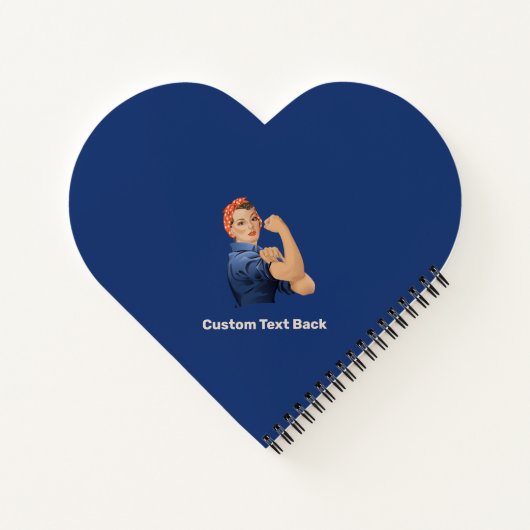 Rosie the Riveter Notizblock (Rückseite)