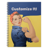 Rosie the Riveter Notizblock (Vorderseite)