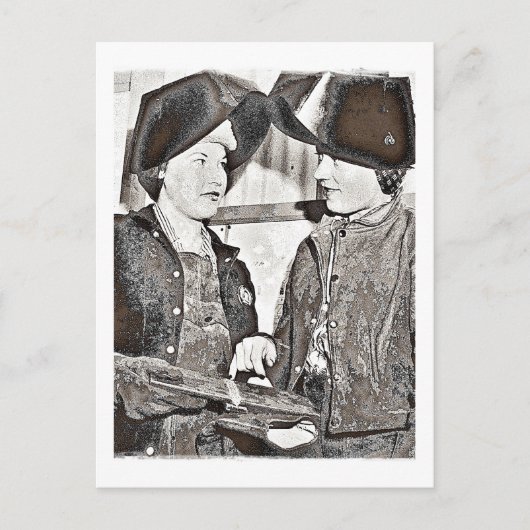 Rosie the Riveter Pals Postkarte (Vorderseite)